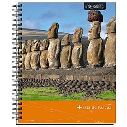 Cuaderno universitario 7mm 100hj tapa dura people places proarte -m3-10-60