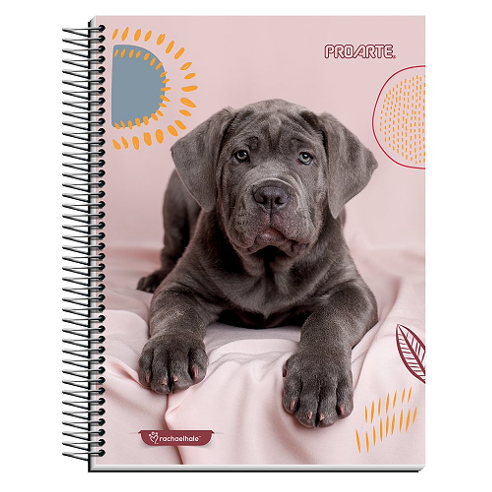 Cuaderno cuarta mat 7mm 150hjs animales adorables proarte -m3-10