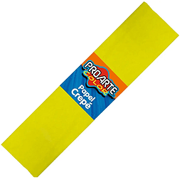Papel crepe amarillo 50x200cms proarte -m10-200