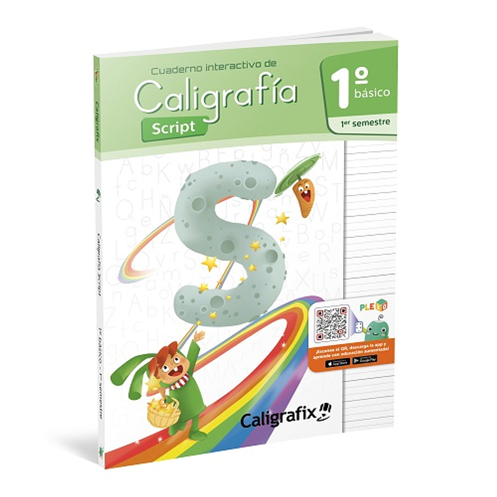 Cuaderno caligrafix 1º basico 1er sem script