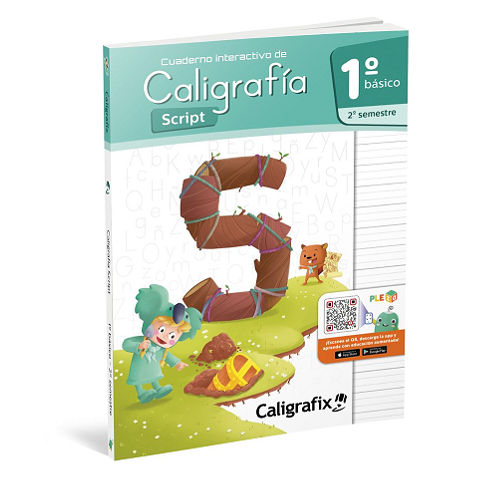 Cuaderno caligrafix 1º basico 2do sem script