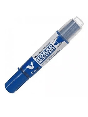 Marcador pizarra recargable azul v board master pilot