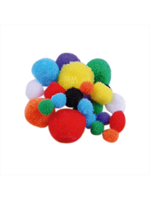 Pompon surtido 78un creative