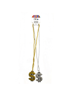 Collar beads bling 2pcs feco/m3-m10