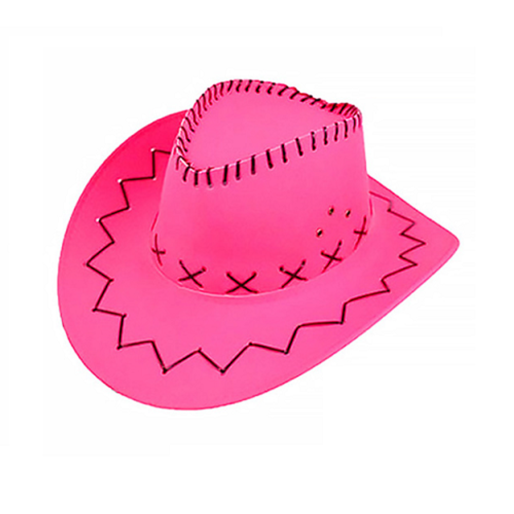 Sombrero vaquero fucsia feco/m3-10