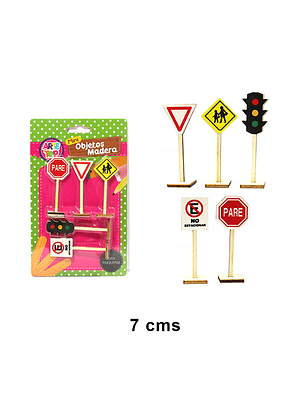 Mueble para maqueta señal de transito arte top