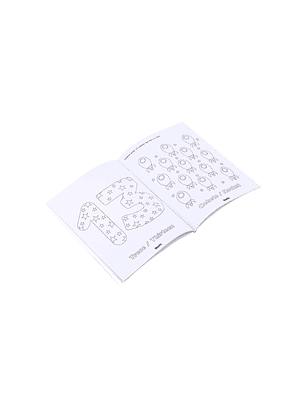 Libro para colorear numero y objeto 50 paginas dactic