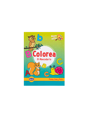 Libro para colorear aprendo abc 50 paginas dactic