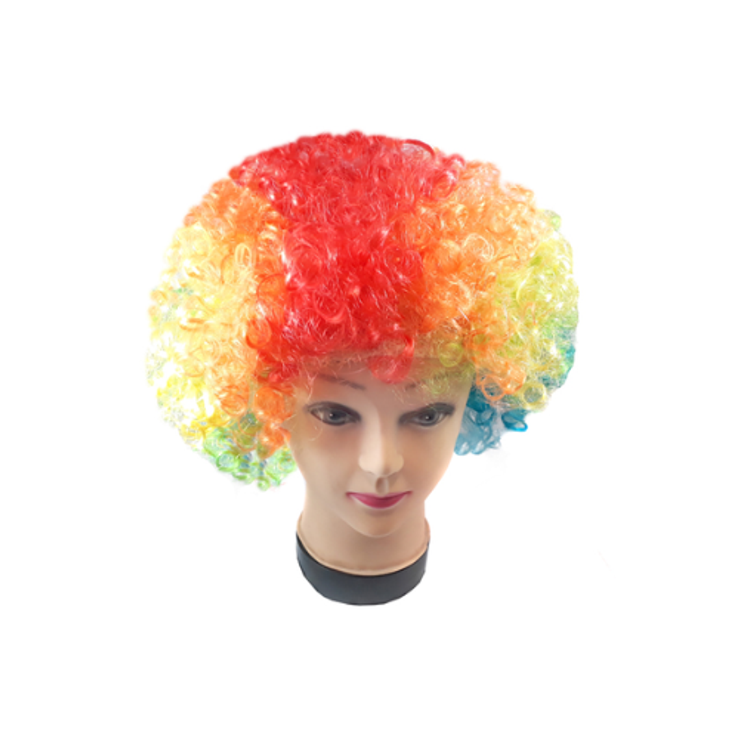 Peluca afro 100gr multicolor feco 1