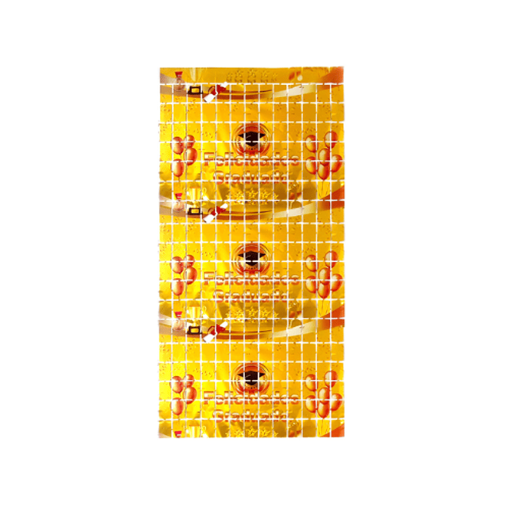 Cortina 1x2mt graduacion dorado feco 1