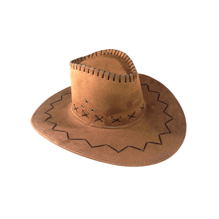 Sombrero vaquero cafe claro feco 1