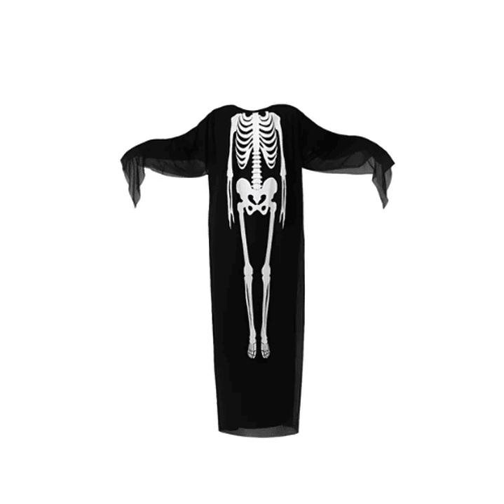 Tunica disfraz esqueleto halloween 1