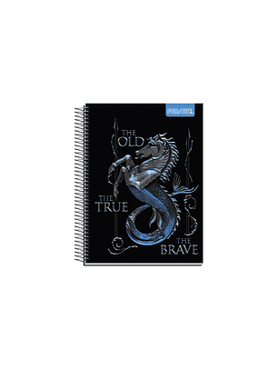Cuaderno cuarta 17x21cm mat 7mm 150hjs of dragons proarte