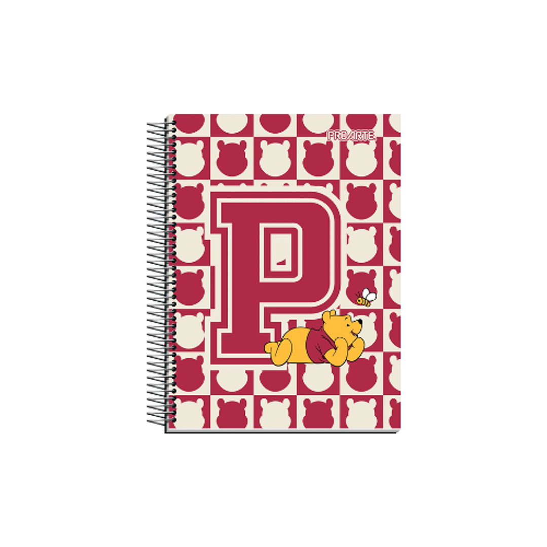 Cuaderno cuarta mat 7mm 150hjs winnie the pooh proarte 2