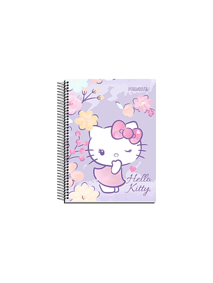 Cuaderno cuarta 17x21cm mat 7mm 150hjs hello kitty proarte
