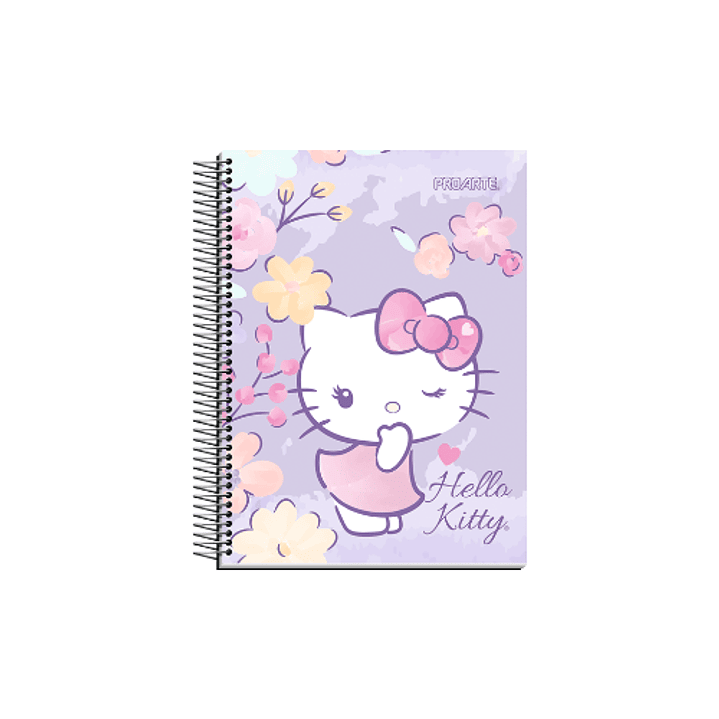 Cuaderno cuarta 17x21cm mat 7mm 150hjs hello kitty proarte 2