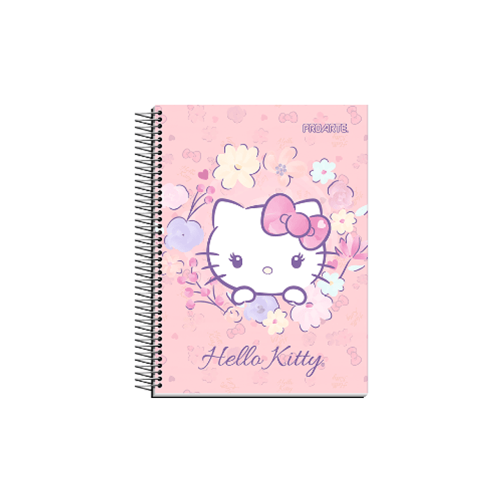 Cuaderno cuarta 17x21cm mat 7mm 150hjs hello kitty proarte 4