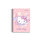 Cuaderno cuarta 17x21cm mat 7mm 150hjs hello kitty proarte - Miniatura 4