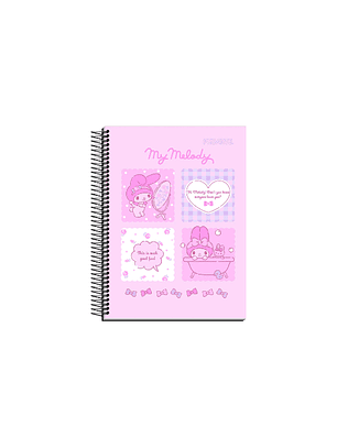 Cuaderno triple carta mat 7mm 150hj my melody proarte