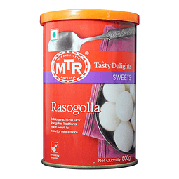 MTR- Rasgolla 500g (Pack 6 unidades)
