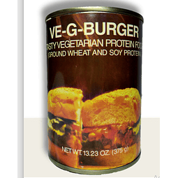 VE-G-BURGER 375g (Pack 6 unidades)