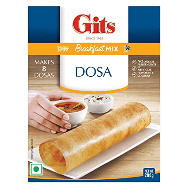 Gits- Dosa Mix 200g (Pack 6 unidades)