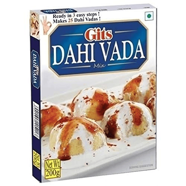Gits- Dahi Vada 200g (Pack 6 unidades)