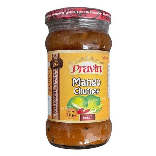 Pravin- Mango Chutney 340g (Pack 6 unidades)