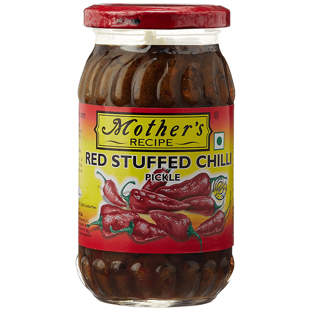 Mother's- Red Chilli pickle 400g (Pack 6 unidades)