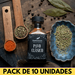 Pavo Clásico (unitario $7.990)