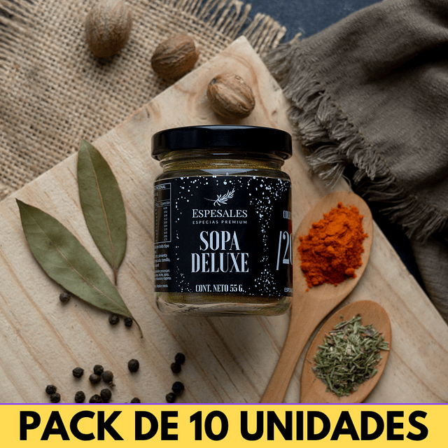 Sopas Deluxe (Unitario $4.990)