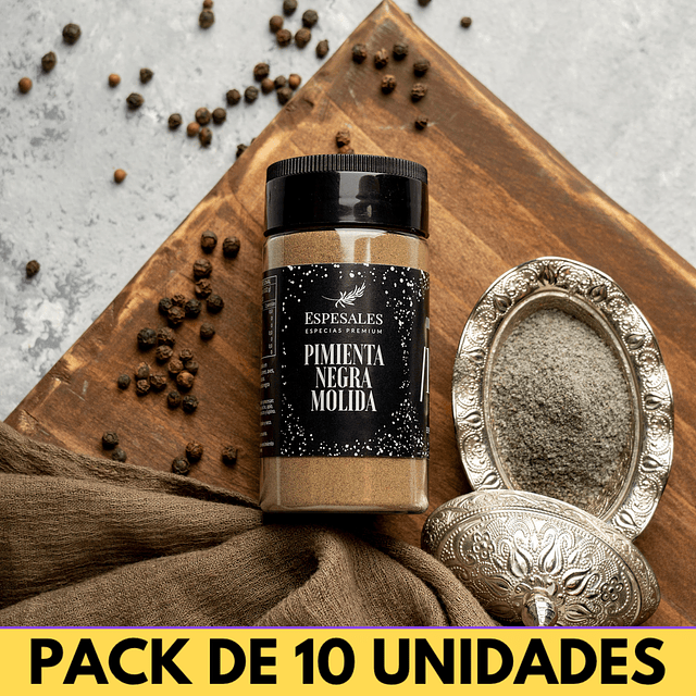 Pimienta Negra Molida (Unitario $4.690)