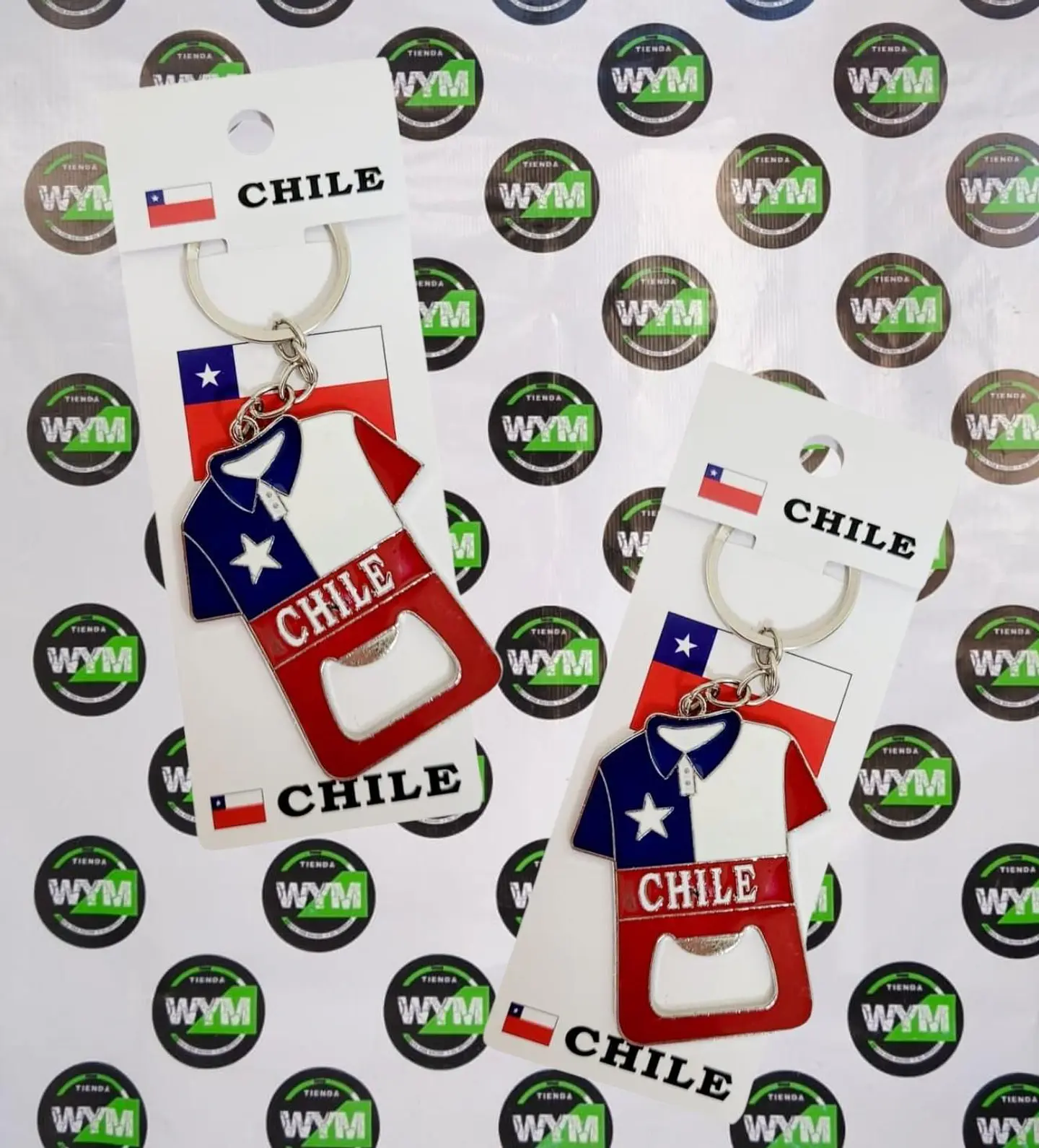 LLAVERO CAMISETA DESTAPADOR CHILE 1
