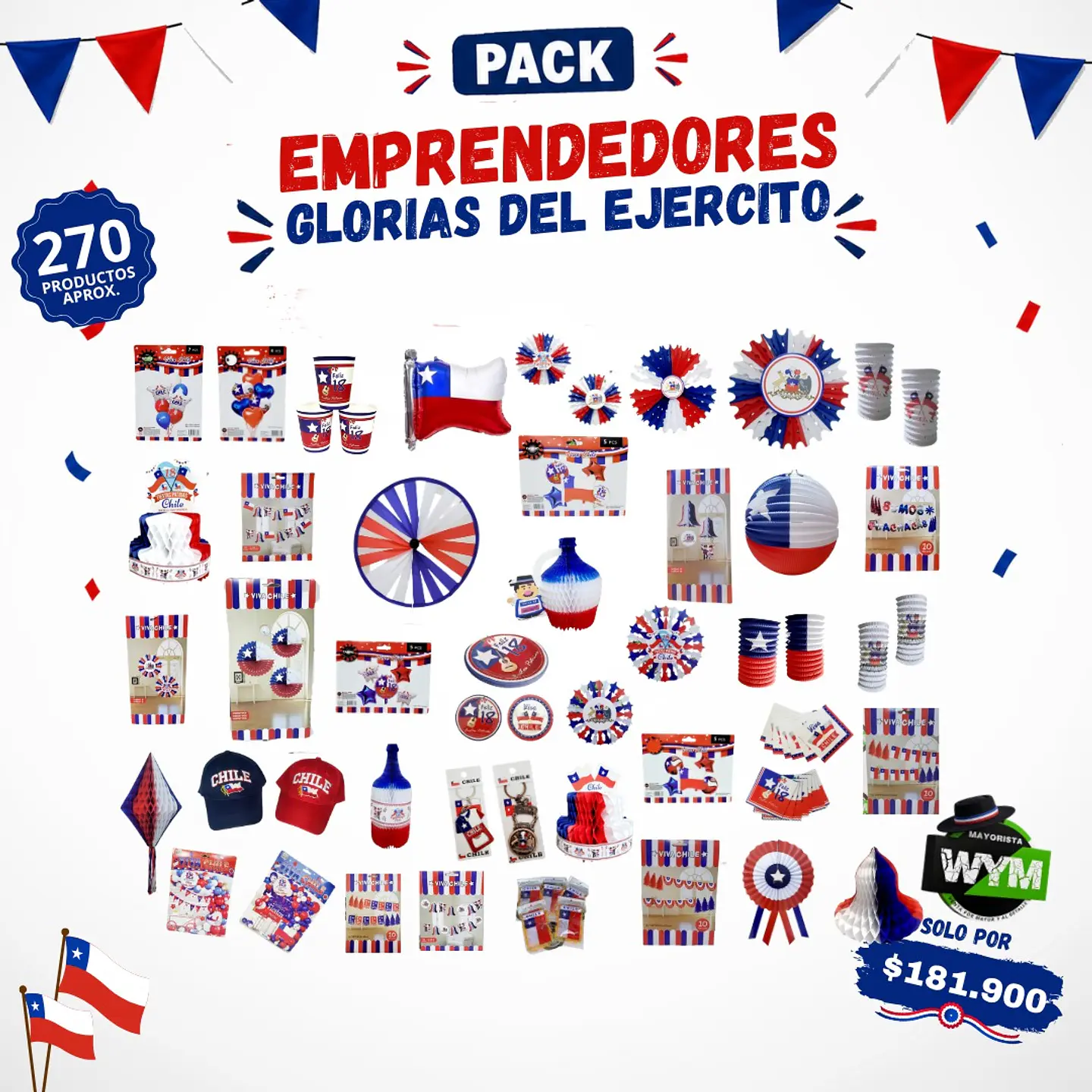 PACK EMPRENDEDOR GLORIAS DEL EJERCITO 1