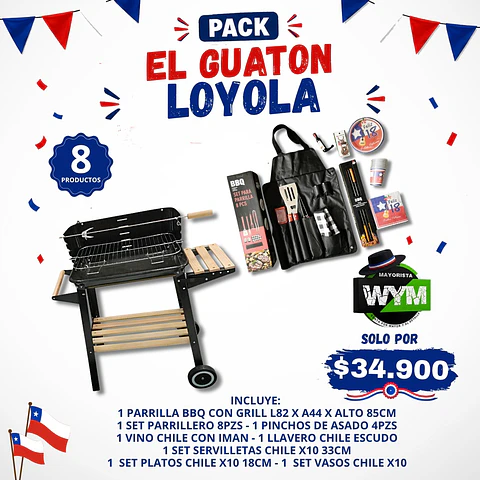 PACK EL GUATON LOYOLA