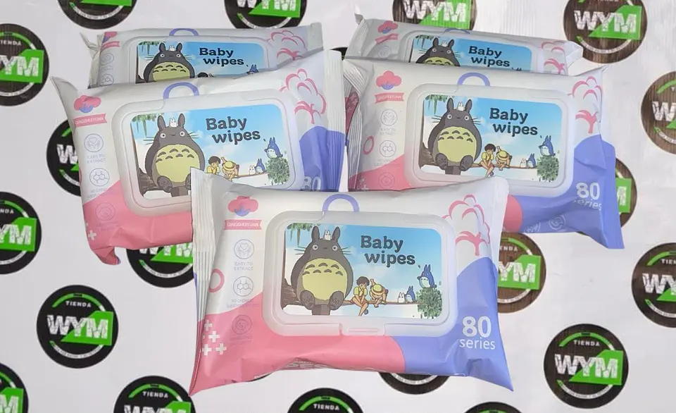  TOALLAS HÚMEDAS DE BEBÉ X 80  1