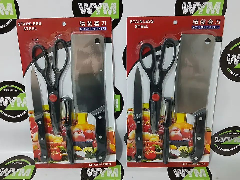 SET CUCHILLOS 4 PIEZAS 1