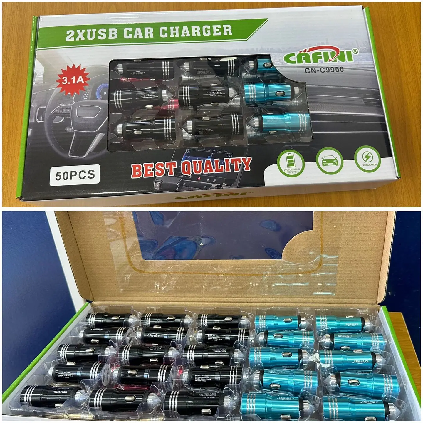  CARGADOR AUTO CAFINI 1