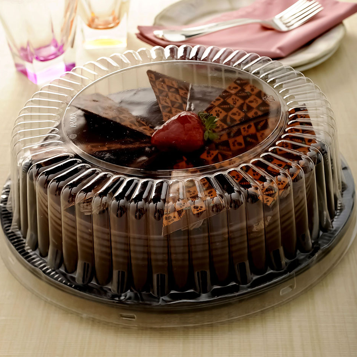 Porta Torta Baja base negra | 22cm 1