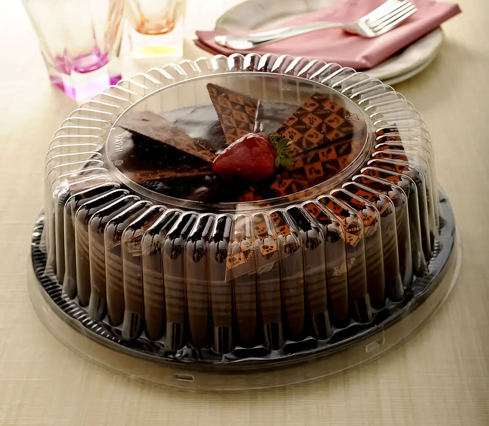 Porta Torta Baja base negra | 22cm 1
