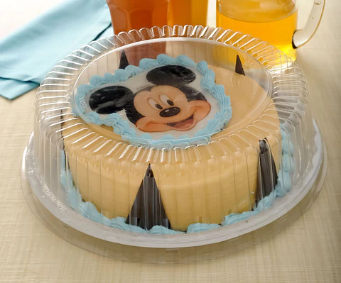 Porta Torta Baja base negra | 25,5cm
