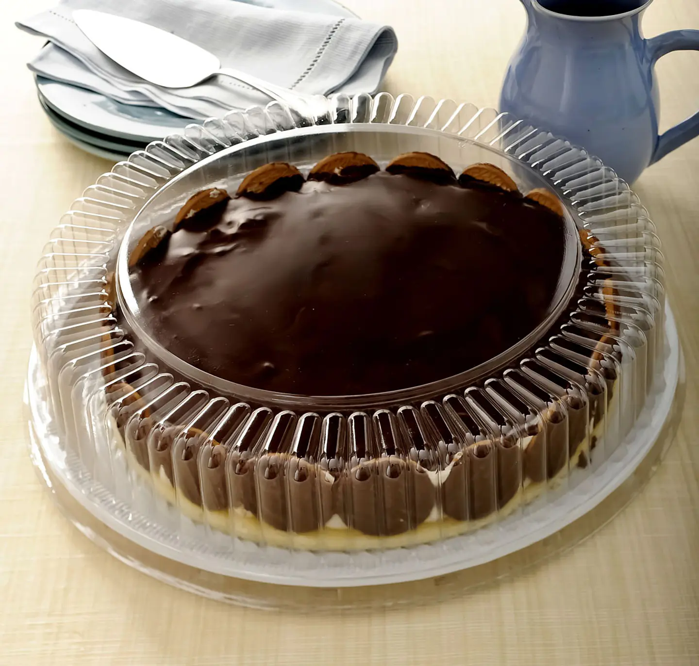 Porta Torta Baja base negra | 29,5cm 1