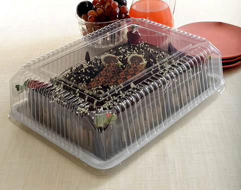 Porta Torta Rectangular | 34cm