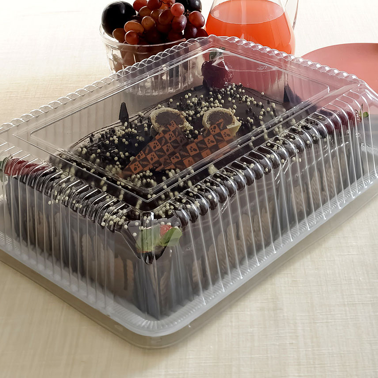 Porta Torta Rectangular | 34cm 1