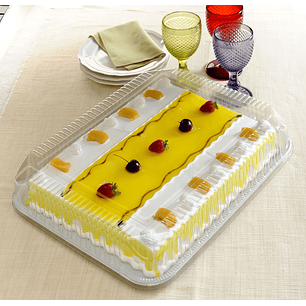 Porta Torta Rectangular | 42cm