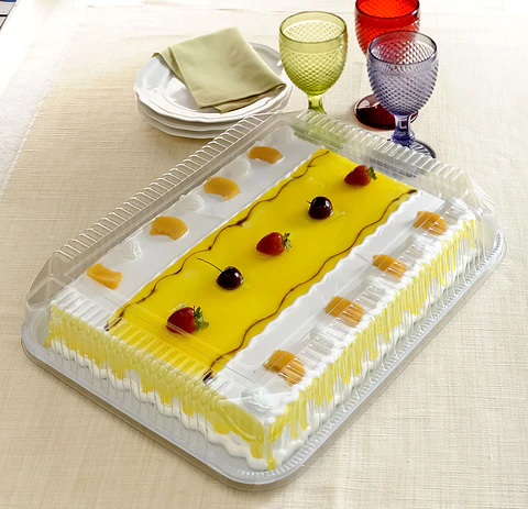 Porta Torta Rectangular | 42cm