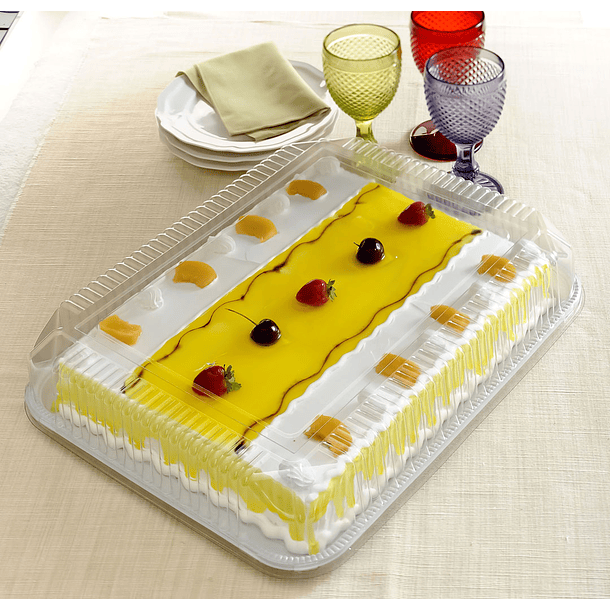 Porta Torta Rectangular | 42cm 