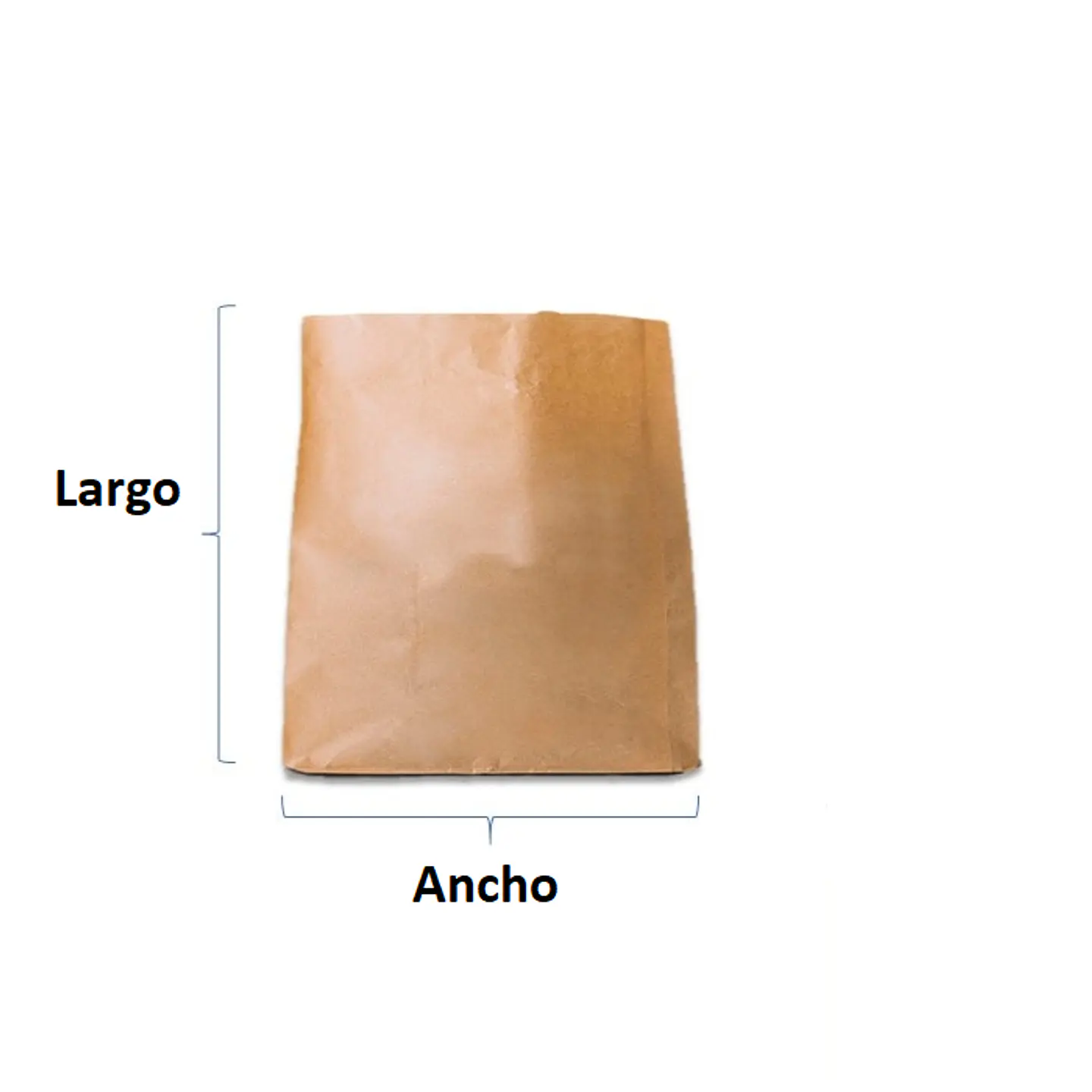 Saco Kraft Empanada x1.000 und 1