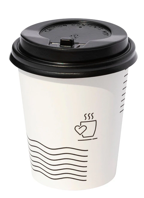 Vaso + Tapa 8 Oz x1.000