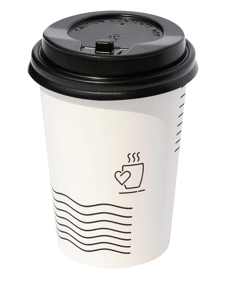 Vaso + Tapa 12 Oz x1.000